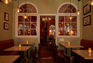 The Turks & Frogs dinning room interior